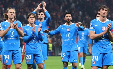 8 cầu thủ Atletico Madrid có nguy cơ bị treo giò nếu lọt vào bán kết Champions League