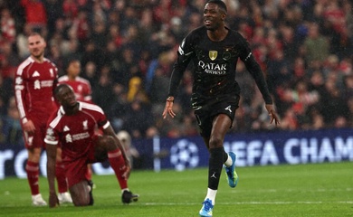 Dembele gieo sầu cho Liverpool, PSG tiến vào bán kết Champions League