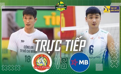 Link trực tiếp giải bóng chuyền VĐQG 2026 hôm nay: Biên Phòng MB vs Công An Tp.HCM
