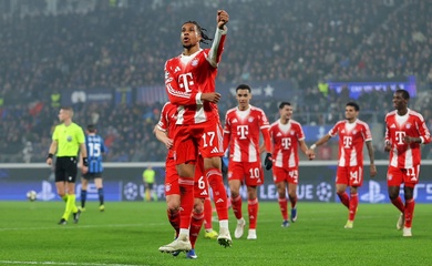 Các đội bóng ghi nhiều bàn thắng nhất ở châu Âu mùa 2025/26: Bayern Munich dẫn đầu với 157 bàn