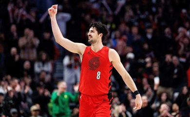 Deni Avdija chói sáng với 41 điểm, giật vé dự NBA Playoffs cho Portland Trail Blazers