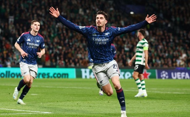 Đội hình dự kiến Arsenal - Sporting ở trận lượt về tứ kết Champions League