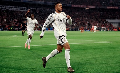 Những cột mốc ghi bàn tại Champions League: Mbappe trẻ nhất đạt 70 bàn thắng