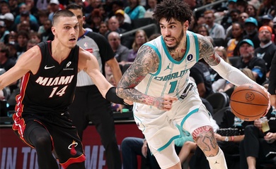 LaMelo Ball sắm vai người hùng, Charlotte Hornets tiễn Miami Heat rời khỏi vòng NBA Play-In