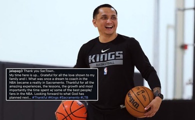 Biến giấc mơ NBA thành hiện thực, Jimmy Alapag nói lời chia tay Sacramento Kings