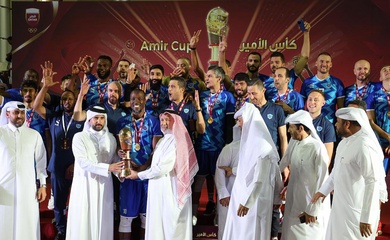 Police SC đăng quang Emir Cup, hoàn tất cú ăn ba ấn tượng