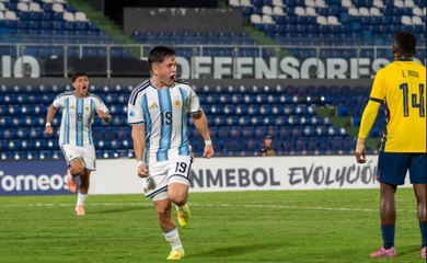 Argentina đánh bại Ecuador và giành quyền vào chung kết giải U17 Nam Mỹ