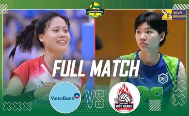 Link trực tiếp giải bóng chuyền VĐQG 2026 hôm nay: Hoá chất Đức Giang vs Vietinbank