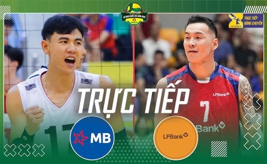 Link trực tiếp giải bóng chuyền VĐQG 2026 hôm nay: Biên Phòng MB vs LP Bank Ninh Bình