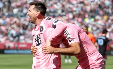 Messi lập cú đúp, Inter Miami thắng nghẹt thở ở trận đầu tiên dưới thời HLV mới