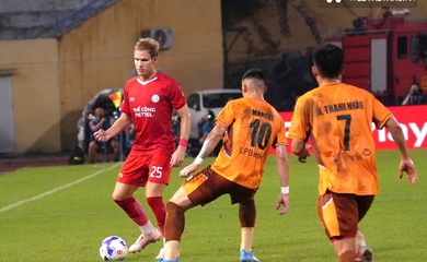 Thể Công Viettel thắng tối thiểu HAGL, xây chắc ngôi nhì bảng V.League