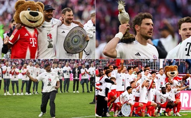 Tại sao Bayern lại giành chức vô địch lần thứ 35 nhưng vẫn luôn có 5 ngôi sao trên áo đấu?