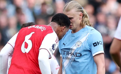 Haaland: Gabriel thoát thẻ đỏ chỉ vì tôi không chịu "diễn"