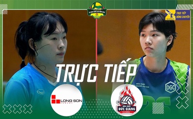 Link trực tiếp giải bóng chuyền VĐQG 2026 hôm nay: Hoá chất Đức Giang vs XMLS Thanh Hoá