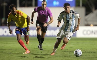 Argentina thua đậm Colombia trong trận chung kết giải vô địch U17 Nam Mỹ