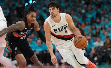 Dù gục ngã trước Spurs, Deni Avdija vẫn tự hào sánh vai cùng huyền thoại LeBron James