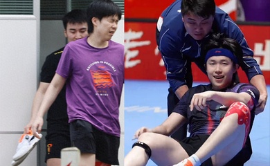 Wang Chuqin nén đau tập luyện, sẵn sàng gánh vác trọng trách tại World Championships