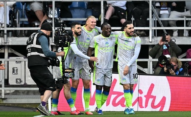 Bảng xếp hạng Ngoại hạng Anh mới nhất sau khi Man City thắng Burnley