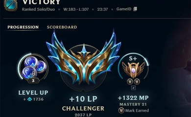 Riot Games áp dụng reset rank Cao Thủ+ trong bản cập nhật LMHT 26.9 LOL