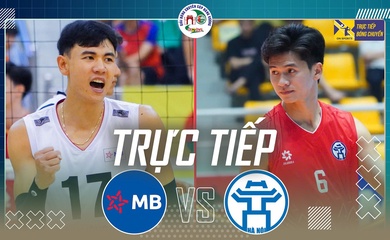 Link trực tiếp cúp bóng chuyền Hùng Vương ngày 23/4: Biên Phòng MB vs Hà Nội
