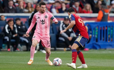 Ghi 2 bàn trong 1 phút, Inter Miami của Messi đánh bại Real Salt Lake ở MLS