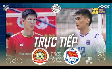 Link trực tiếp cúp bóng chuyền Hùng Vương ngày 24/4: Công An Tp.HCM vs Thể Công Tân Cảng
