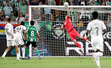 Thủ môn cứu thua 5 lần, Real Madrid vẫn không giữ sạch lưới 10 trận liên tiếp