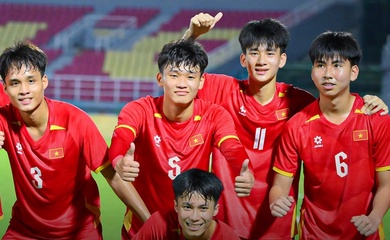 U17 Việt Nam làm nên lịch sử với chức vô địch Đông Nam Á