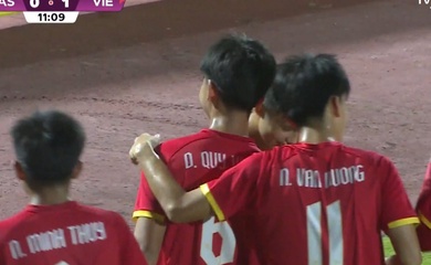 U17 Việt Nam và sự trùng hợp thú vị từ phút 11 trước Malaysia