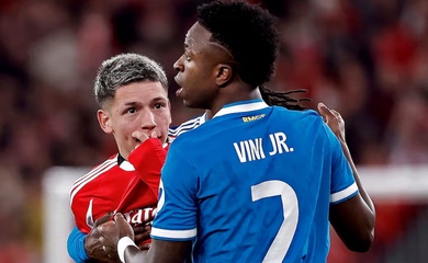 UEFA đưa ra án phạt nghiêm khắc đối với Prestianni vì tội xúc phạm Vinicius