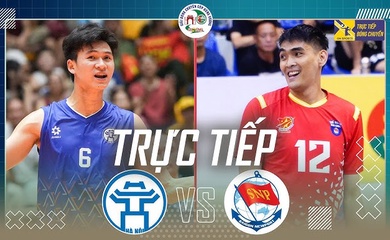 Link trực tiếp tranh hạng 3 cúp bóng chuyền Hùng Vương: Thể Công Tân Cảng vs Hà Nội