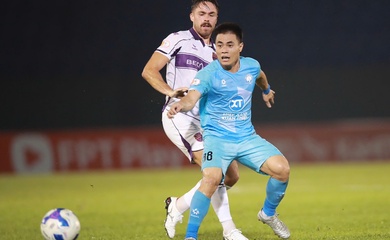 Nam Định thoát thua trên sân Gò Đậu, nhưng nỗi lo ổn định vẫn hiện hữu