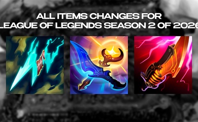 LMHT Mùa 2/2026: Chi tiết thay đổi trang bị – Cung Doran, Giày Toàn Phần và cuộc đại tu Dao Điện Statikk