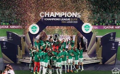 Chơi thiếu người, “đại gia” Saudi Arabia vẫn vô địch Cúp C1 châu Á