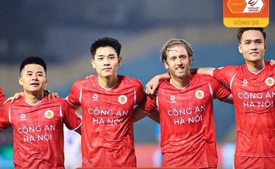 Đình Bắc rực sáng hat-trick, CAHN thị uy sức mạnh trên đỉnh V.League
