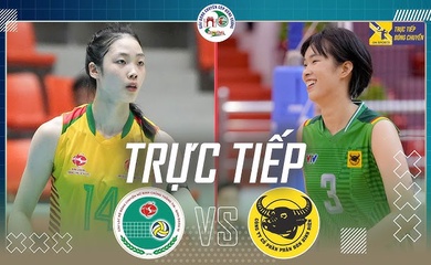 Link trực tiếp tranh hạng 3 cúp bóng chuyền Hùng Vương: VTV Bình Điền Long An vs Binh Chủng Thông Tin