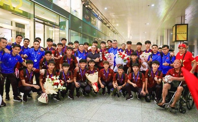 U17 Việt Nam rạng rỡ ngày trở về, sẵn sàng chinh phục VCK châu Á 2026