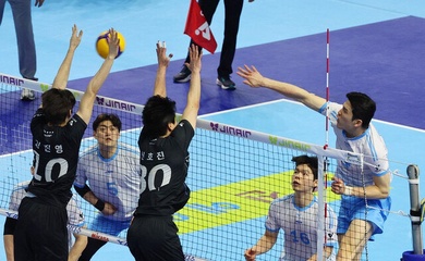 Bóng chuyền nam Hàn Quốc cách mạng tiền lương