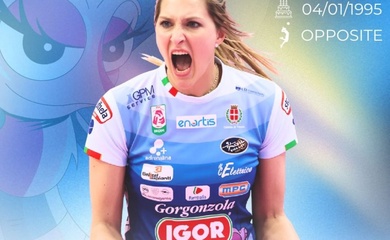 Đối chuyền Kaja Grobelna trở lại Ý, gia nhập Novara cho mùa giải 2026/27