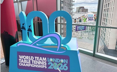 Lịch thi đấu giải vô địch bóng bàn thế giới đồng đội London 2026 hôm nay 28/4