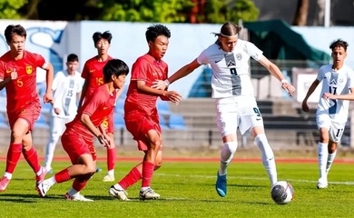 U15 Trung Quốc gây sốc, quật ngã Italia với chiến thắng 2-0
