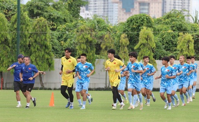 U19 Việt Nam kiểm tra thể lực ngày hội quân, từng bước hoàn thiện lực lượng