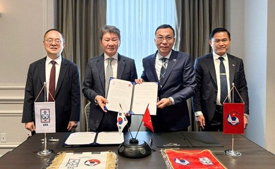 Bắt tay Hàn Quốc, bóng đá Việt Nam mở rộng “hệ sinh thái” phát triển