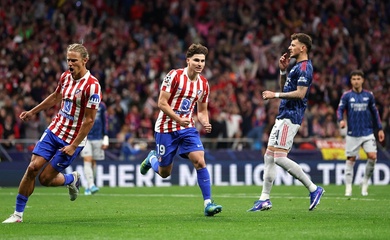 Số bàn thắng kỳ vọng ở trận Atletico - Arsenal chỉ ít hơn PSG - Bayern 0,76 bàn