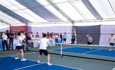 Sôi động phong trào Pickleball: Sân chơi cộng đồng và bài toán quản lý hài hòa quy hoạch