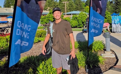 Quang Dương tái xuất đấu trường Mỹ, tham dự 3 nội dung tại APP Sacramento Open