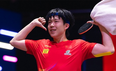 Wang Chuqin: Từ “chiến binh” đến thủ lĩnh – bước chuyển mình của trụ cột tuyển Trung Quốc