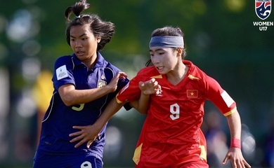 U17 nữ Việt Nam giật lại 1 điểm phút bù giờ trước Thái Lan