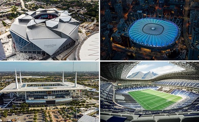 16 sân vận động đăng cai World Cup 2026: Công nghệ đỉnh cao và lịch sử giao thoa