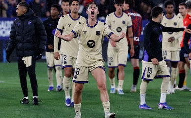 Bảng xếp hạng La Liga mới nhất sau khi Barcelona đánh bại Osasuna